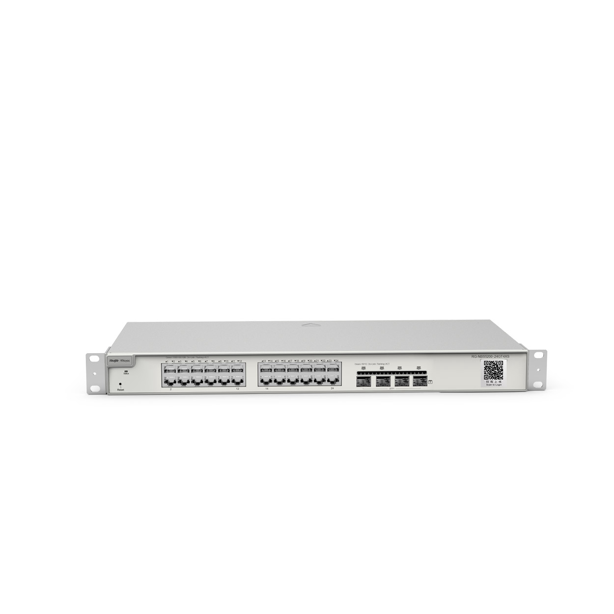 Ruijie RG-NBS5200-24GT4XS 24 Port Gigabit 4 Port 10G SFP L3 Yönetilebilir Ethernet Switch