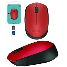 Logitech 910-004641 M171 USB Kırmızı Kablosuz Mouse