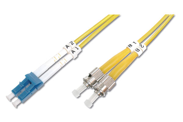 Digitus DK-2931-05 5 Mt LC-ST 09/125 Singlemode Duplex Fiber Patch Kablo