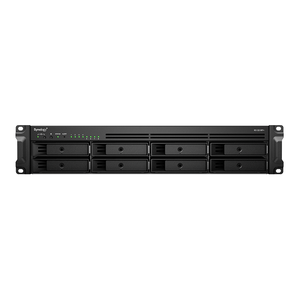 Synology RS1221-PLUS Ryzen V1500B 4GB DDR4 8x3.5 inch SATA 4x1GbE Lan Ağ Depolama Nas