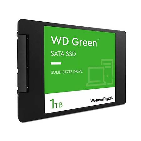 Western Dfigital WDS100T3G0A 1 TB 545-465MB/s Green SATA3 2.5 inch SSD Harddisk