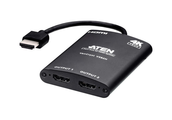 Aten VS82H HDMI to 2 x HDMI 4K Siyah HDMI Çoklayıcı Splitter