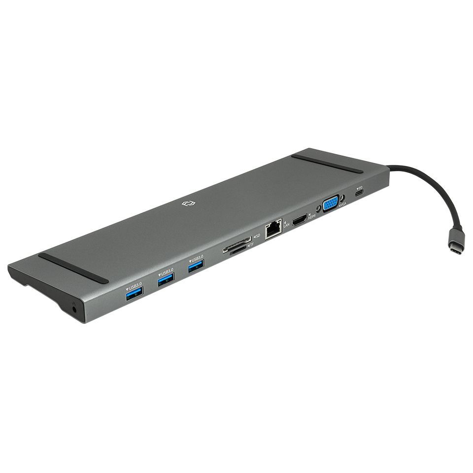 Frisby FA-7720TC USB Type C to HDMI VGA RJ45 PD 3xUSB 3.0 Dock Station