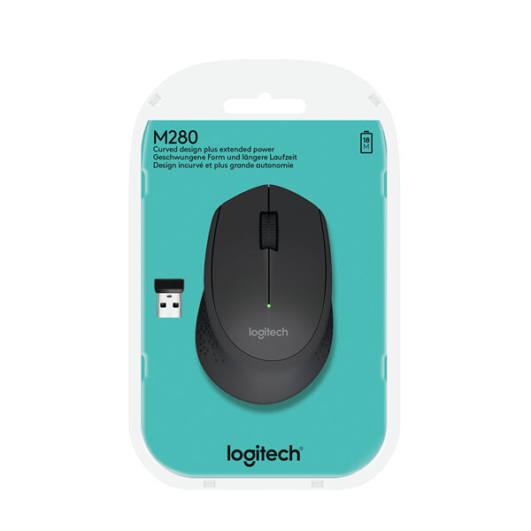 Logitech 910-004287 M280 1000Dpi 2.4Ghz Siyah Kablosuz Mouse