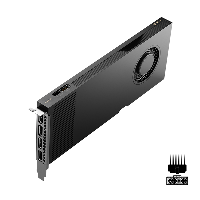 Pny VCNRTX4000ADA-SB 20 GB GDDR6 GEForcer RTX A4000 ADA 160Bit 4XDP NVIDIA Ekran Kartı