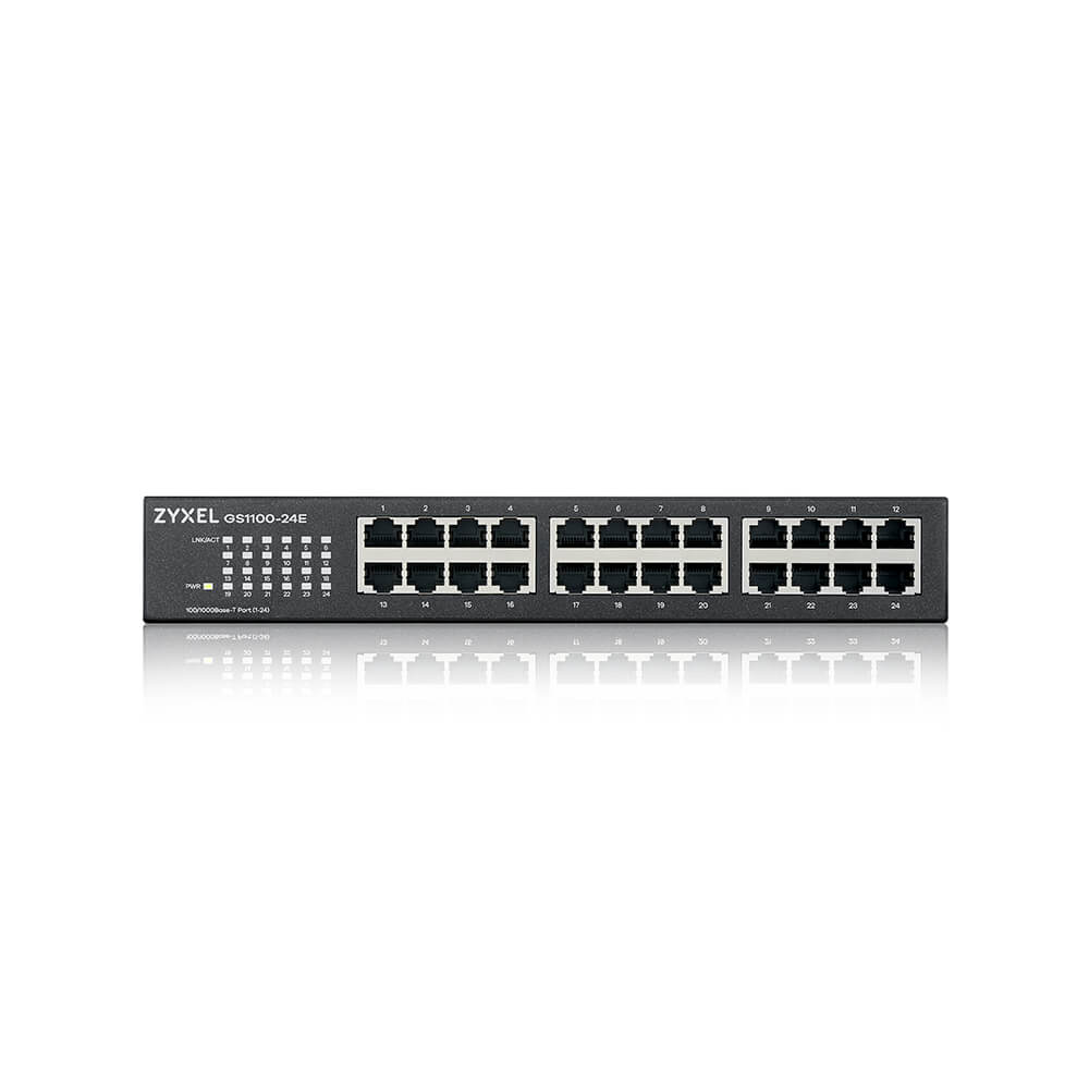 Zyxel GS1100-24E-EU0103F 24 Port Gigabit Ethernet Switch