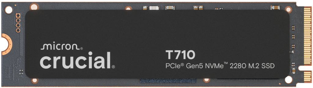 Crucial T710 2TB PCIe SSD Gen5 NVMe M.2 CT2000T710SSD8
