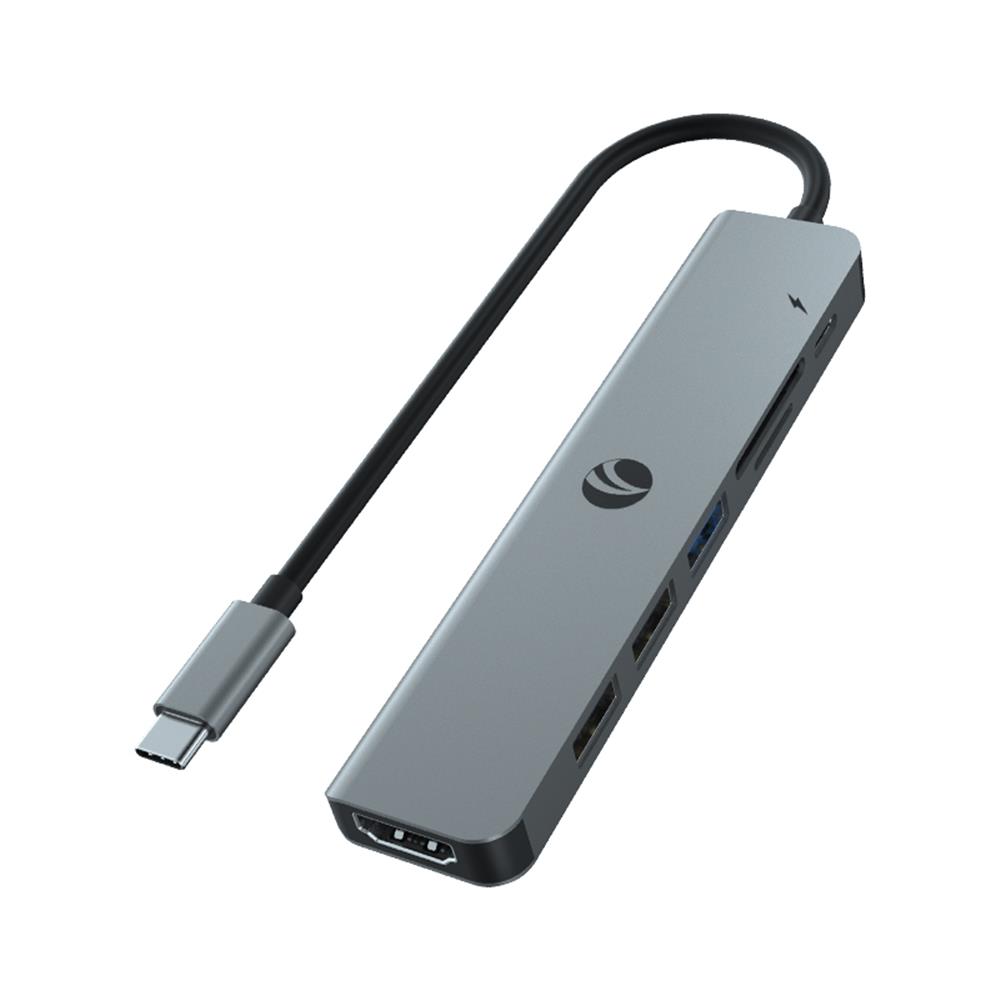 Vcom CUE18 Usb Type C to HDMI Usb 3.0 TF SD PD 100W Usb Dock Station