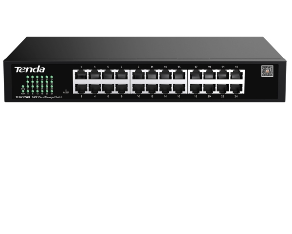 Tenda TEG2224D 24 Port Gigabit Cloud Managed Yönetilebilir Switch