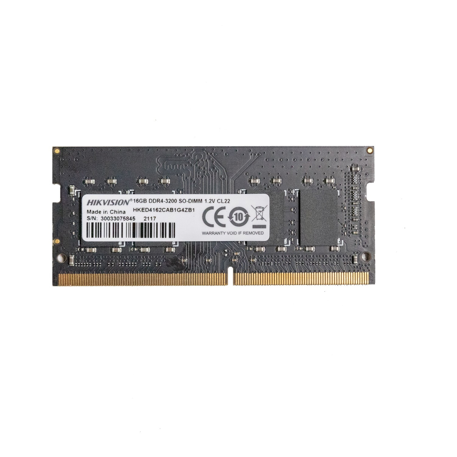 Hikvisison HKED4162CAB1G4ZB1 16 GB DDR4 3200Mhz CL22 Notebook Bellek