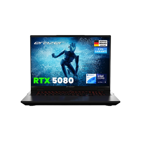 Erazer Beast 18 X1 MD62731 Ultra 9 275HX 2.1GHz 32GB 2TB 16GB RTX5080 18 Win11 Home Notebook Bilgisayar