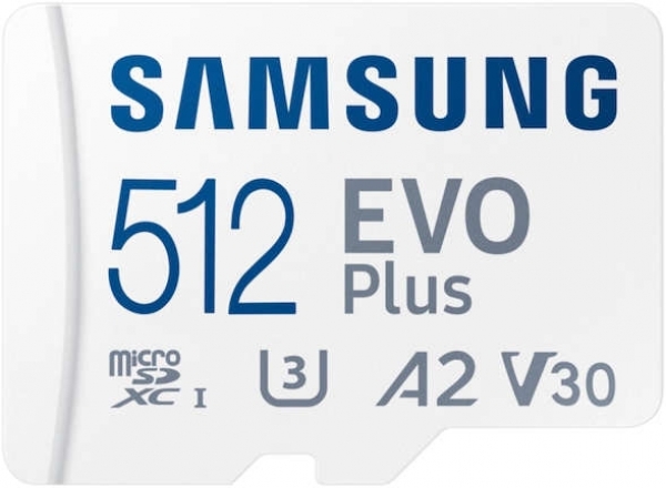 Samsung MB-MC512SA/TR 512 GB Evo Olus SDXC Class3 UHS-I microSD Hafıza Akrtı