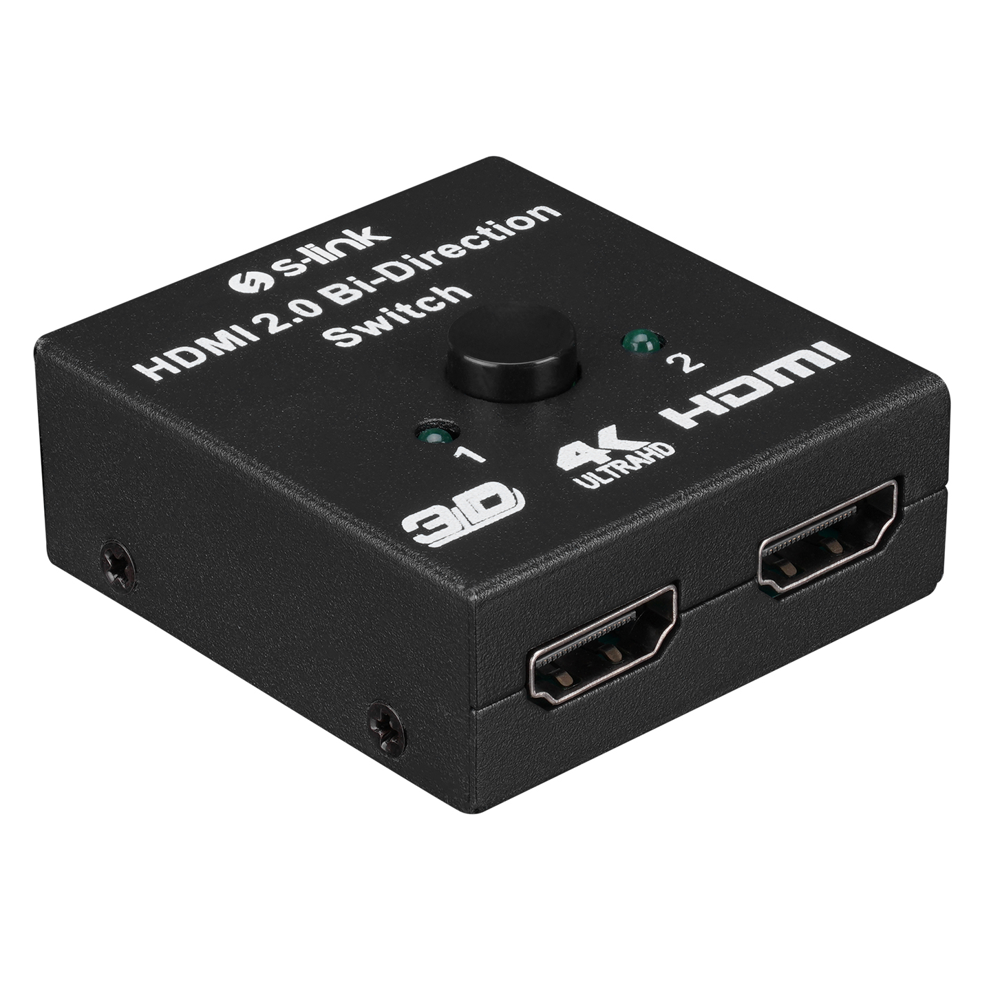 S-Link SL-LU613 1 Port Girişi 2 Port Çıkış HDMI Çift Yönlü Görüntü Splitter
