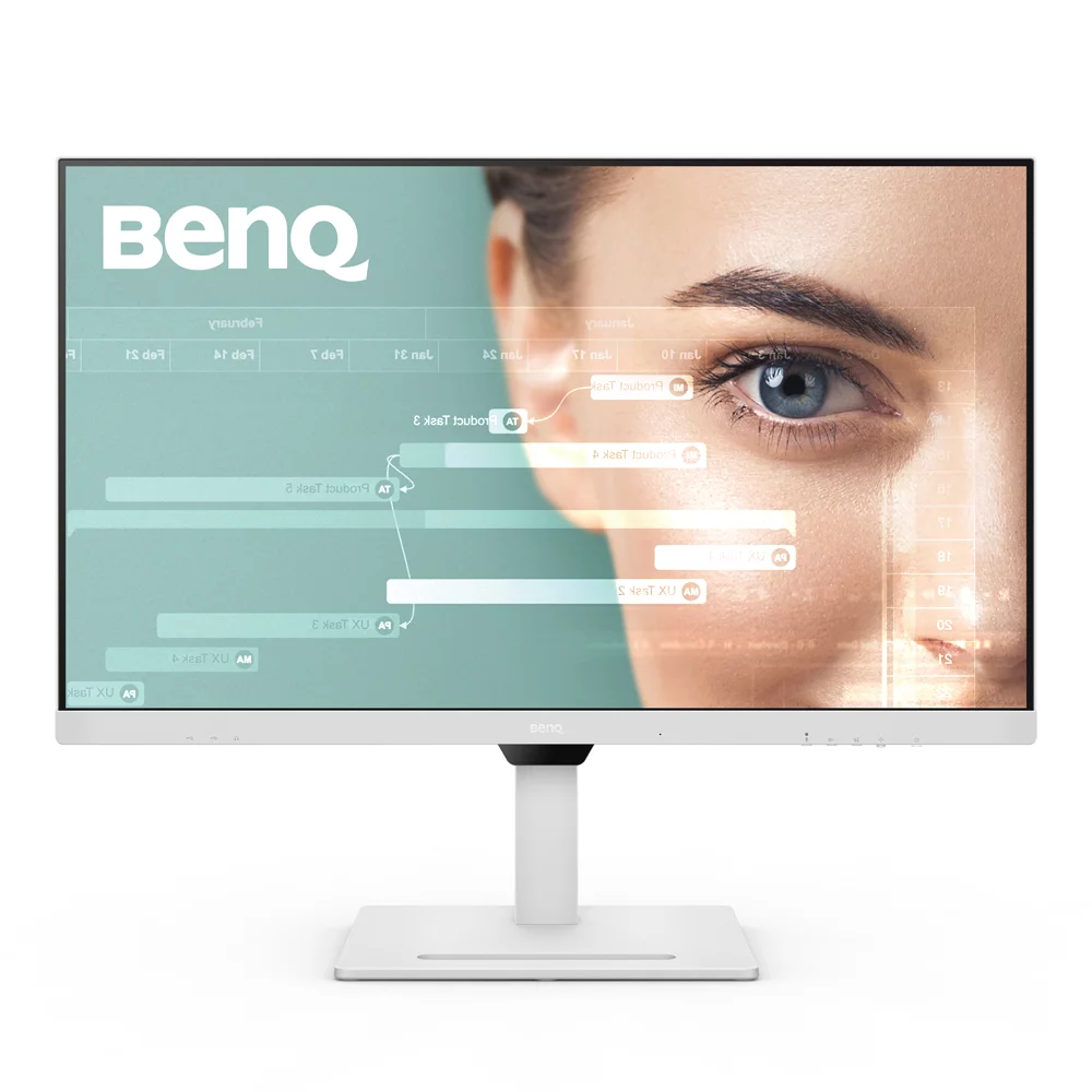 Benq GW3290QT 31.5 inch 2560x1440 2K 5Ms 75Hz Multimedia HDMI DP Pivot Beyaz Monitör