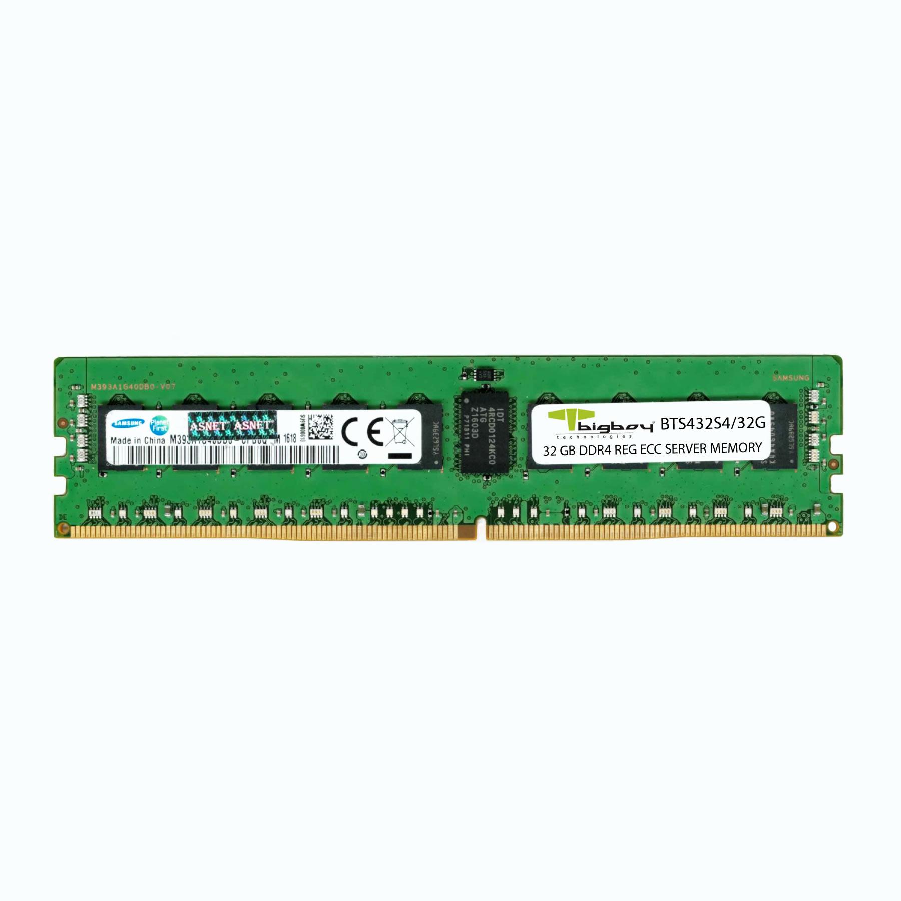 Bigboy BTS432S4/32G 32 GB DDR4 3200Mhz CL22 1RX4 Registered Server Bellek