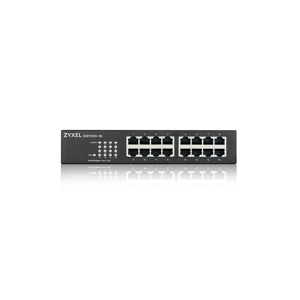 Zyxel GS1100-16-EU0103F 16 Port Gigabit Ethernet Switch