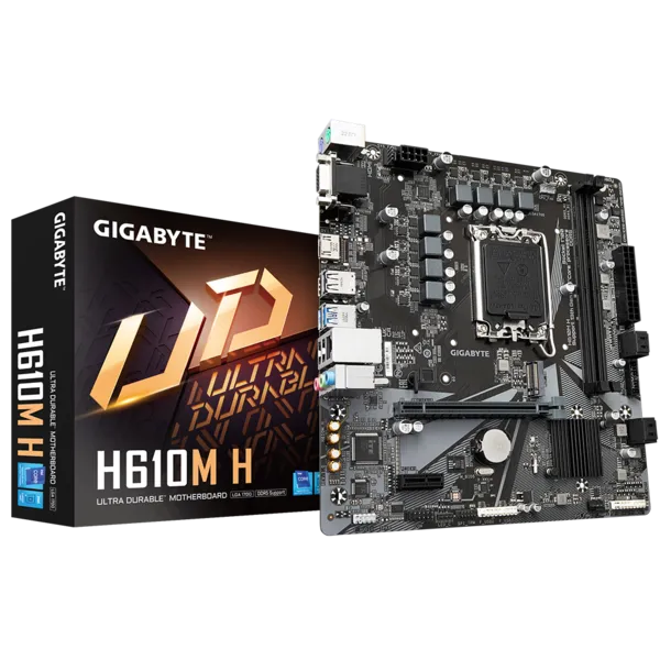 Gigabyte H610M H Sc-1700 H610 DDR5 5600Mhz M2 mATX INTEL Anakart