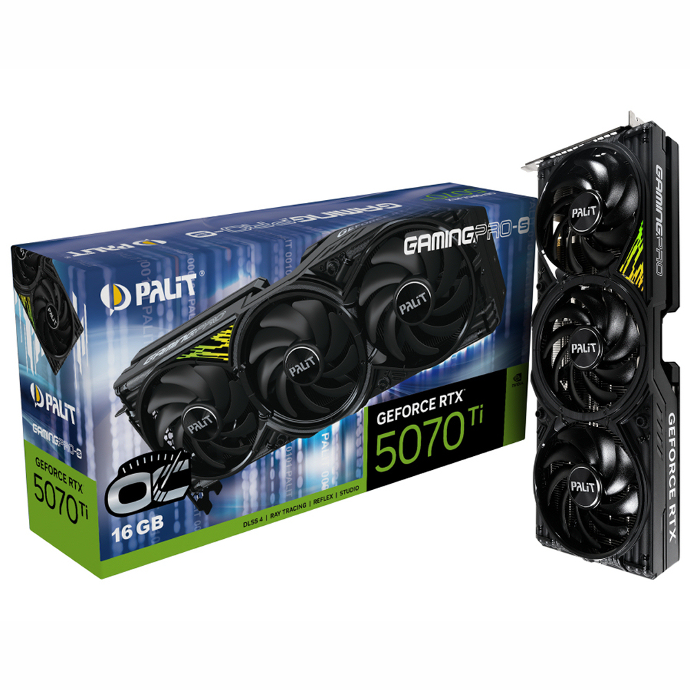 Palit NE7507TS19T2-GB2031U 16 GB GDDR7 GEForce RTX 5070 Ti OC 256Bit NVIDIA Ekran kartı
