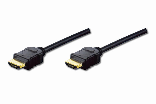 Digitus AK-330114-020-S 2 Mt HDMI to HDMI Erkek-Erkek v1.4 1080p AWG32 Altın Uçlu Görüntü Kablosu