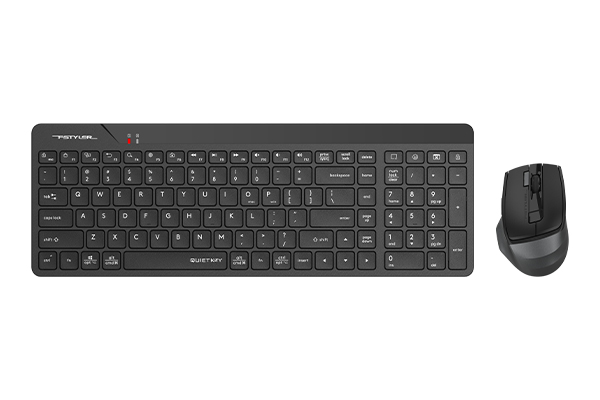 A4 Tech FG2400 AIR2 Q TR Multimedia Siyah Kablosuz Klavye Mouse Set