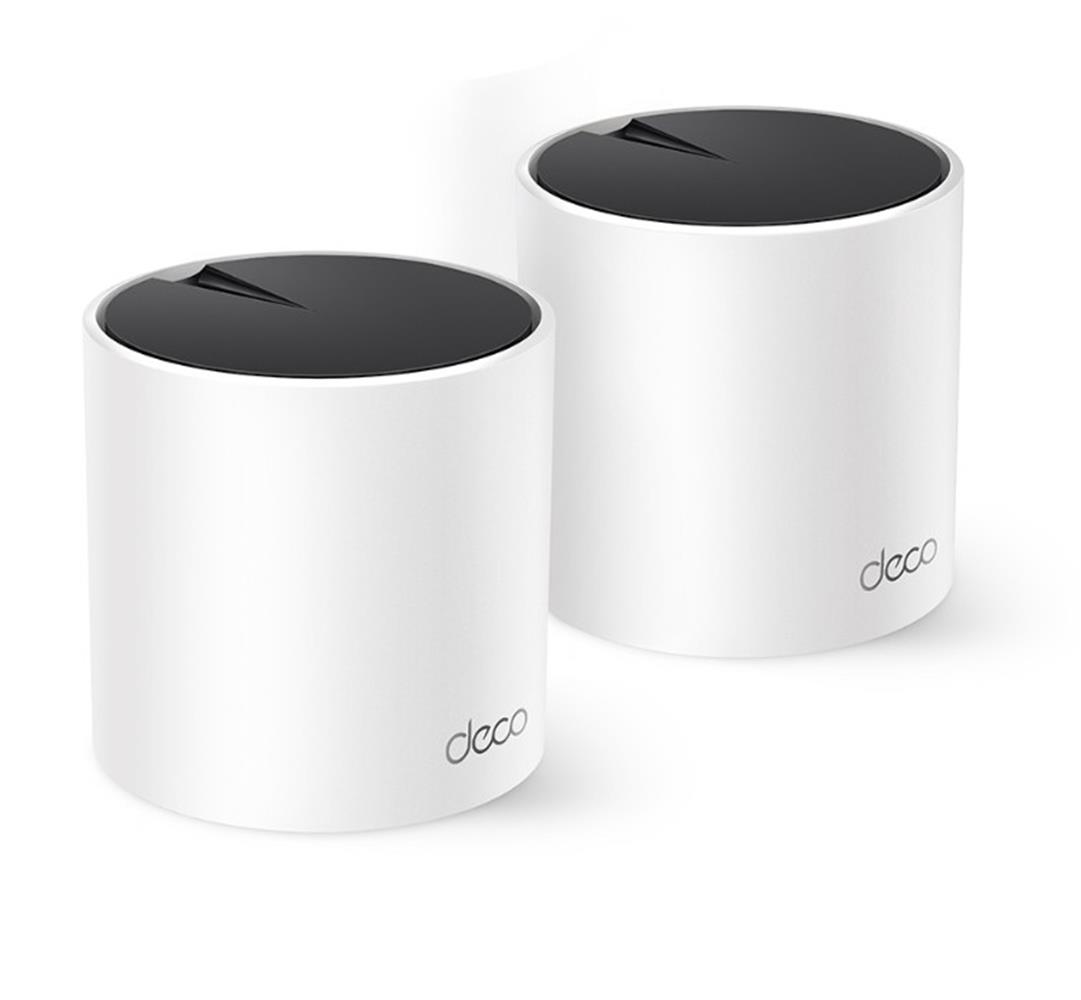Tp-Link DECO X55-2P  1 Port Gigabit AX3000 Wi-Fi 6 2 li Mesh Menzil Genişletici