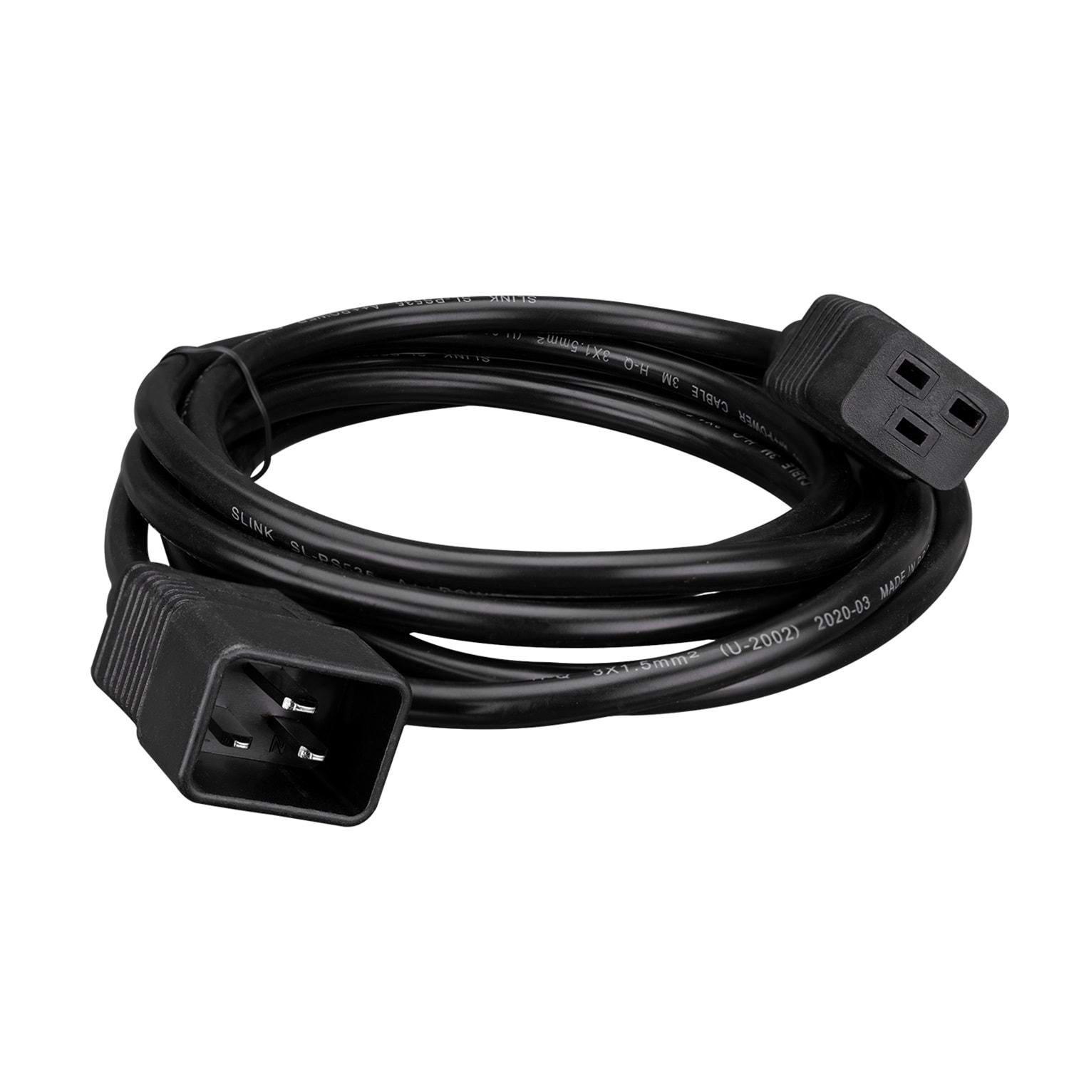 S-Link SL-PS535 3 Mt C19 - C20 3x1.5mm Server Power Kablosu