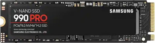 Samsung MZ-V9P4T0BW 4 TB 990 Pro 7450-6900Mb/s PCIe Gen 4.0 x4 NCMe M.2 22x80 SSD Harddisk