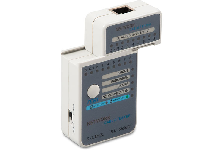 S-Link SL-565CT RJ45 Kablosu Test Cihazı