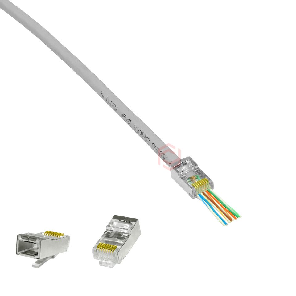 Frisby FNW-RJ4532N CAT6 EZ RJ45 100 lü paket yeni nesil Konnektör