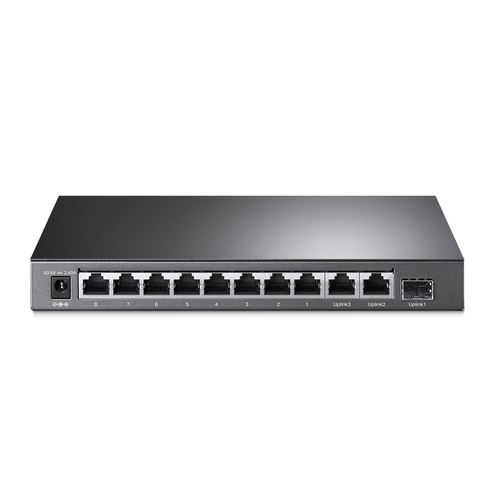 Tp-Link TL-SL1311MP 8 Port 10/100 2 Port Gigabit 1 Port SFP PoE Switch