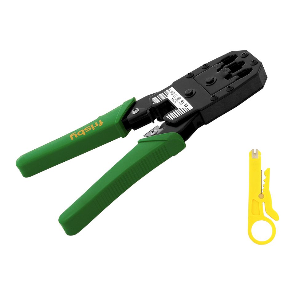 Frisby FNW-55N 3 Girişli RJ11 RJ12 RJ45 Sıkma Pensesi