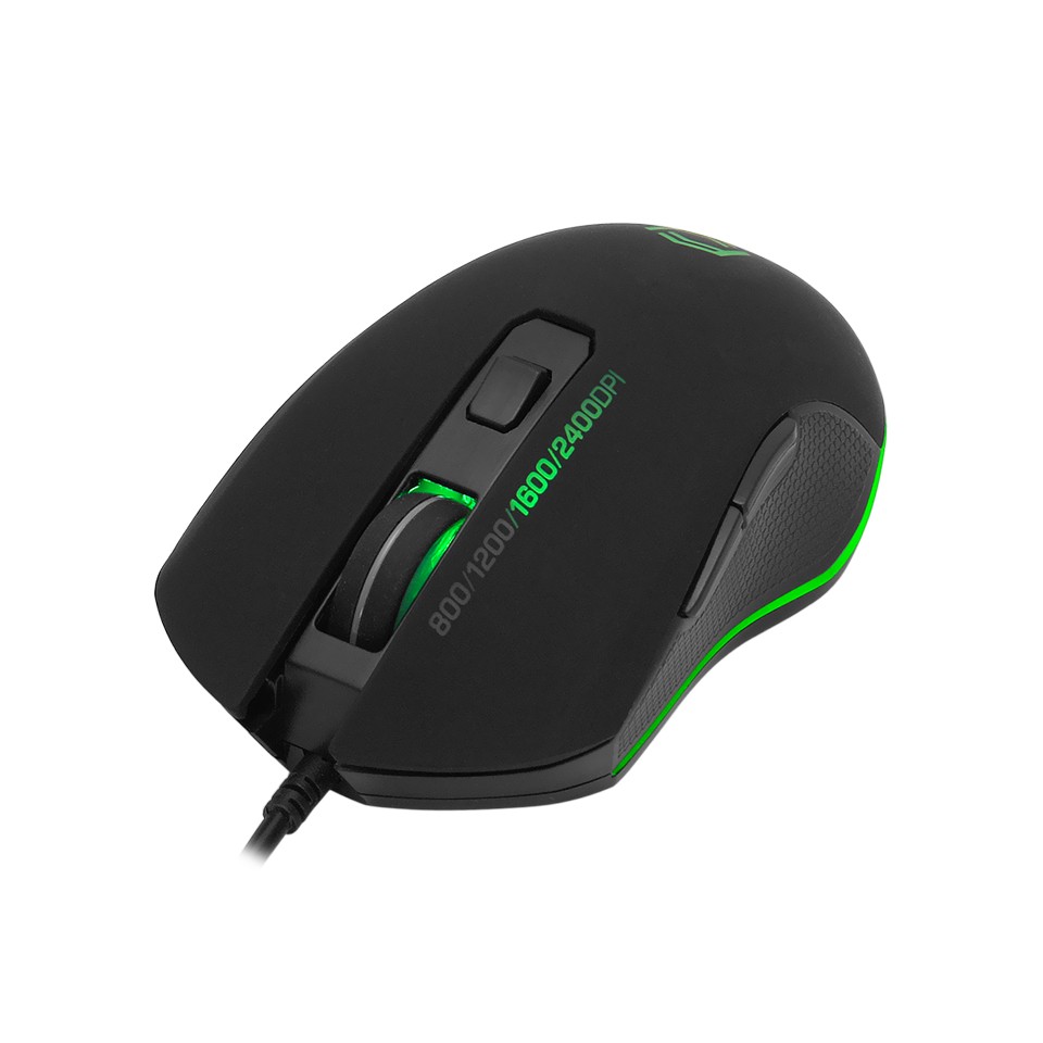 Frisby FM-G3315K  USB 2400 Dpi 3 Tuşlu RGB Led Siyah Kablolu Mouse