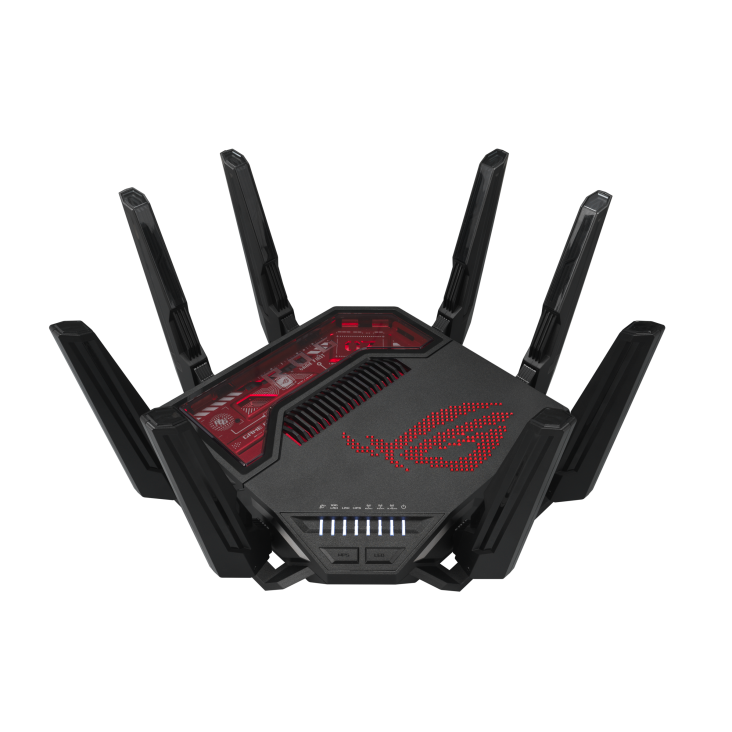 Asus  ROG RAPTURE GT-BE19000 4 Port 10Gbit Tri Band WiFi7 4 Antenli Router Access Point