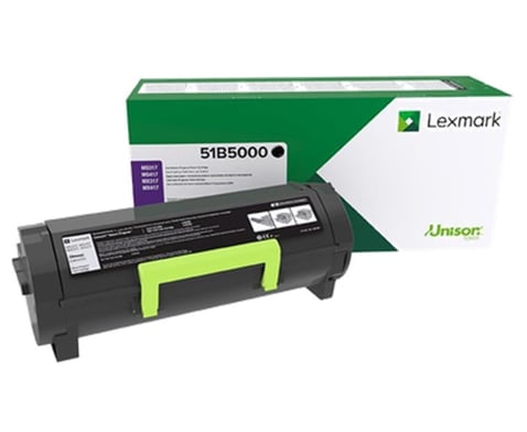 Lexmark 51B5000 2.500 Sayfalık Siyah Orijinal Lazer Toner