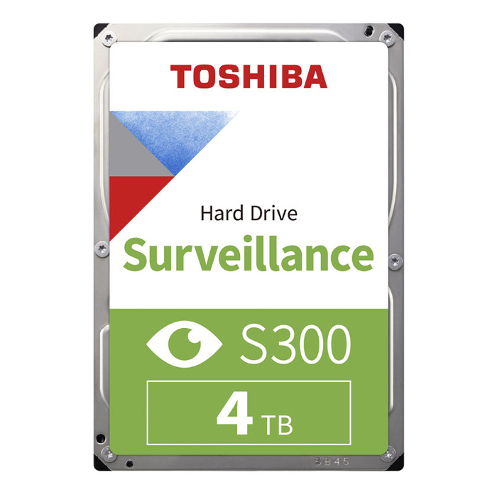 Toshiba HDWT840UZSVA 4 TB S300 5400Rpm 128MB SATA3 3.5 inch 7/24 Surveillance Güvenlik Harddisk