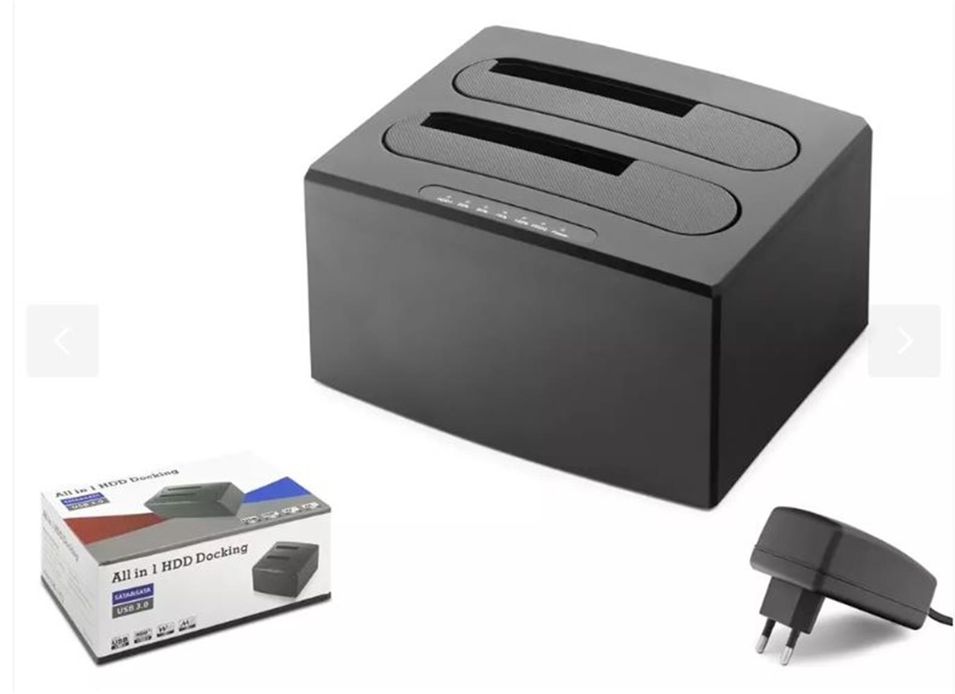 Hadron HDX1791 USB 3.0 to 2.5 - 3.5 inch SATA SSD Destekli Dock Station