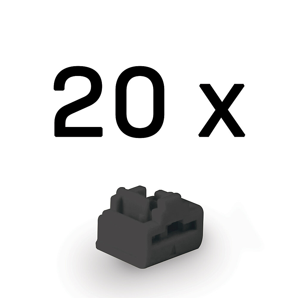 Lindy LIN-47892 20 Adet RJ 45 Siyah Kilitleme Aparatı