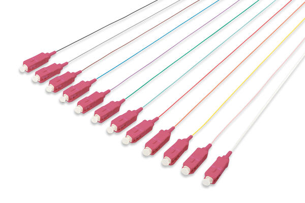 Digitus DK-25221-02-4 2 Mt SC-PC 50/125 Om4 0.9mm LSZH Fiber Pigtail Set 12 Adet