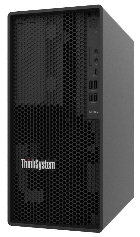 Lenovo 7D8JA043EA ST50 V2 Xeon E 2324G 3.1Ghz 16GB 2x960Gb SSD 500W Tower Sunucu