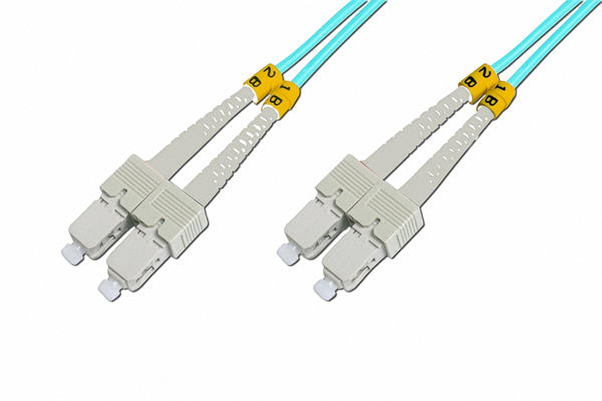 Beek BC-FO-5SCSC-02/3 2 Mt SC-SC 50/125 OM3 Multimode Duplex Patch Cord Kablo