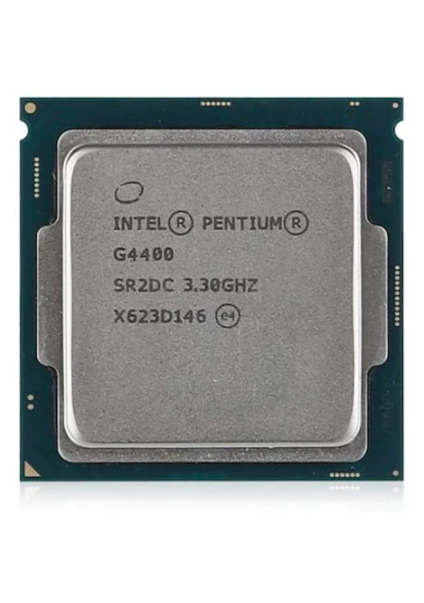 Intel CM8066201927306 G4400 SC 1151 3.3Ghz 3MB 54W HD510 Sky Lake Fansız Tray INTEL İşlemci