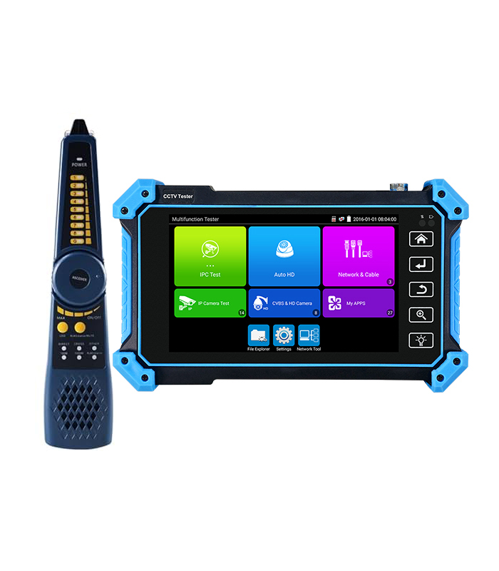 Nova NVC-IPC5100C Plus IP-HDTVI-CVI-AHD CCTV Kablo Buluculu Test Cihazı