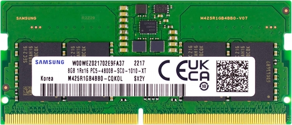 Samsung M425R1GB4BB0-CQK0L 8 GB DDR5 4800Mhz CL40 Notebook Bellek