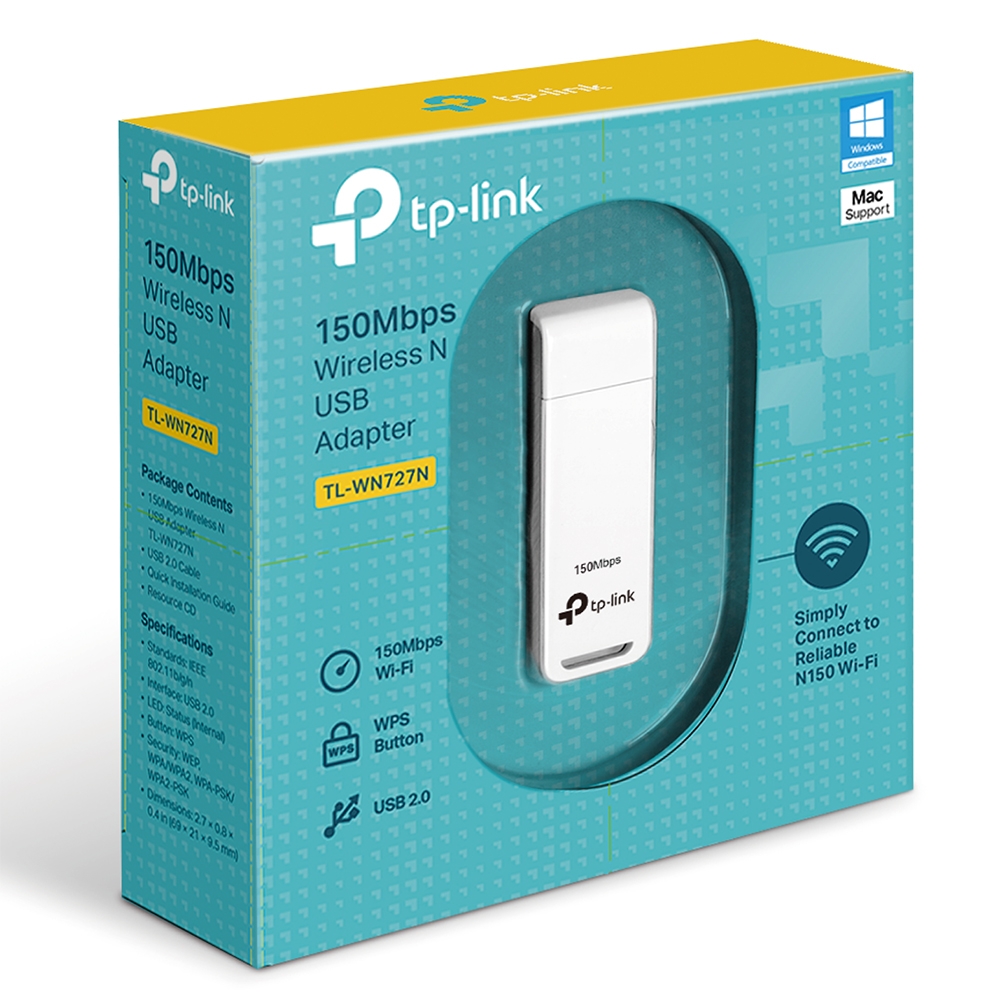 Tp-Link TL-WN727N 150 Mbps 2.4 Ghz Usb 2.0 Wıreless Adaptör