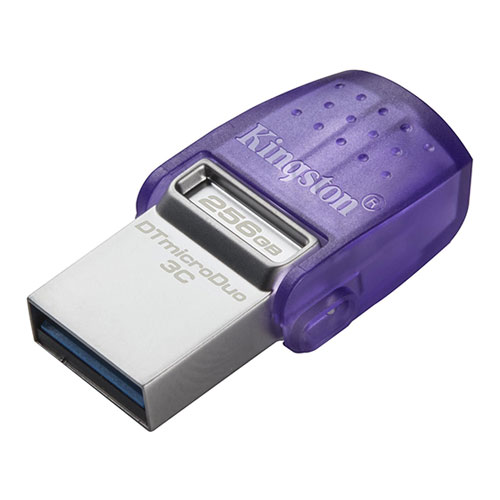 Kingston DTDUO3CG3/256GB 256 GB 200Mb/s DataTraveler microDuo 3C USB Flash Bellek
