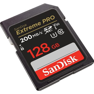 Sandisk SDSDXXD-128G-GN4IN 128 GB 200MB/s Extreme Pro C10 SD Hafıza Kartı