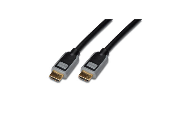 Digitus DK-108059 5 Mt HDMI to HDMI Erkek-Erkek v1.4 1080p 2x Zırhlı Altın Uçlu Görüntü Kablosu