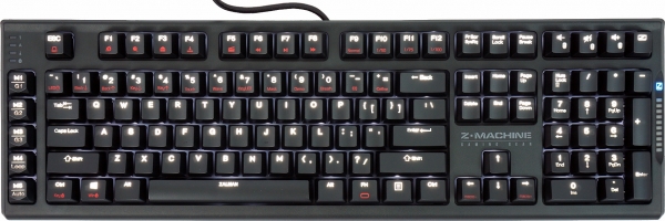Zalman ZM-K700M USB Q TR Dinamik Mekanik Led Kablolu Siyah Klavye