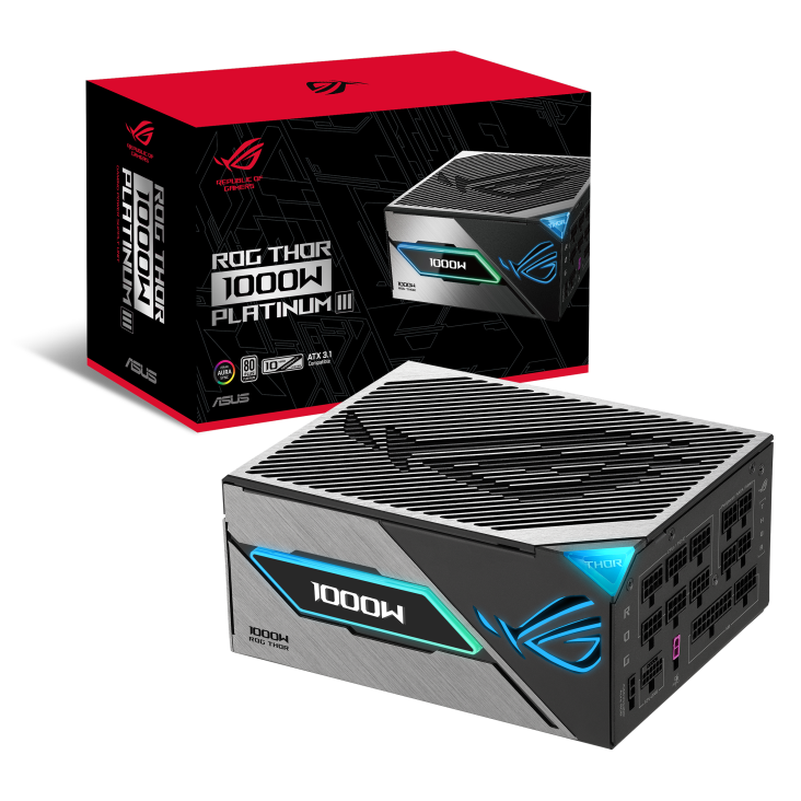 Asus ROG THOR 1000W PLATINUM III 1000W 80 Plus Platinum 12cm Fanlı Tam Modüler ATX Pwer Supply