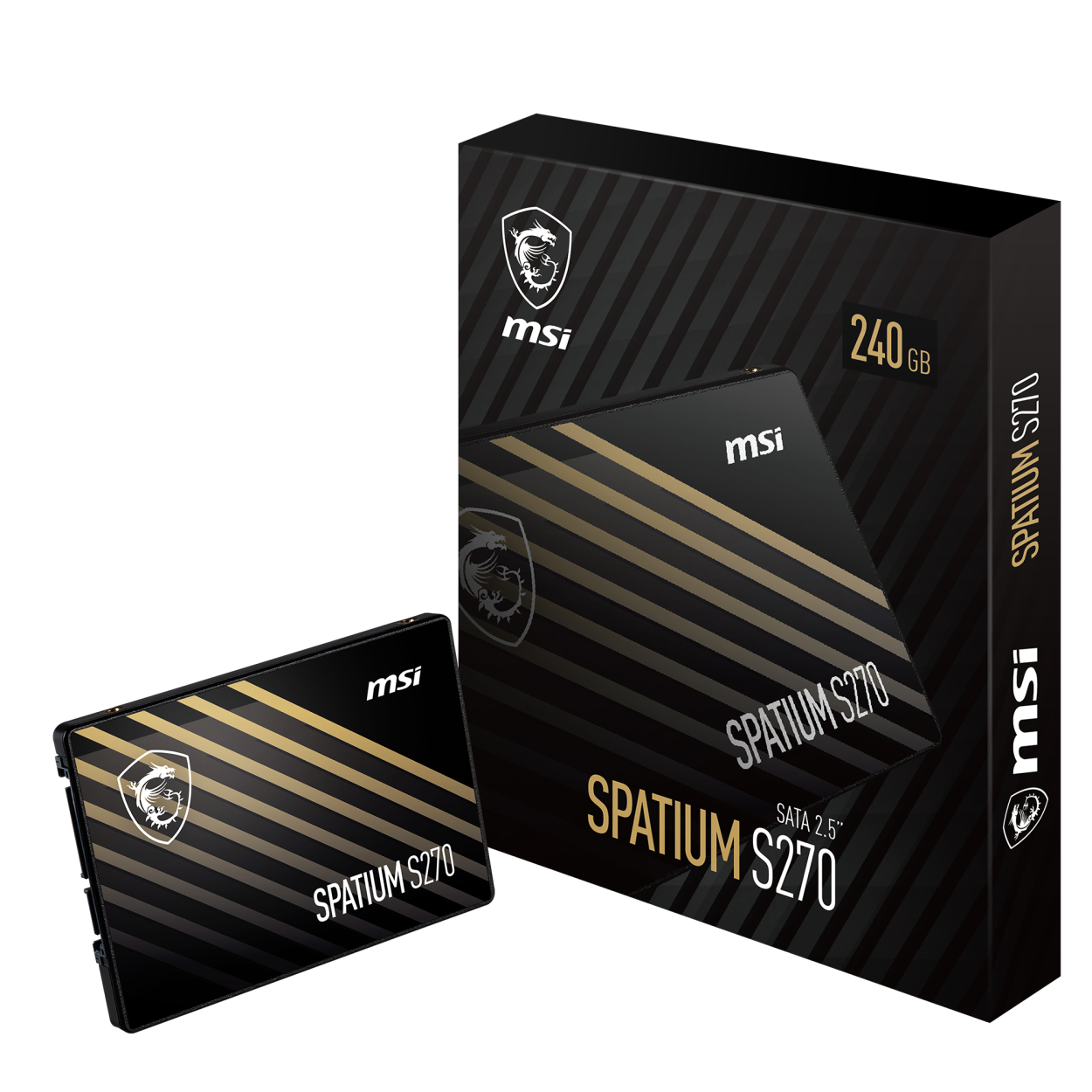 Msi SPATIUM S270 SATA 2.5 240GB 500-400MB/s S270 SATA3 2.5 İnch SSD Harddisk